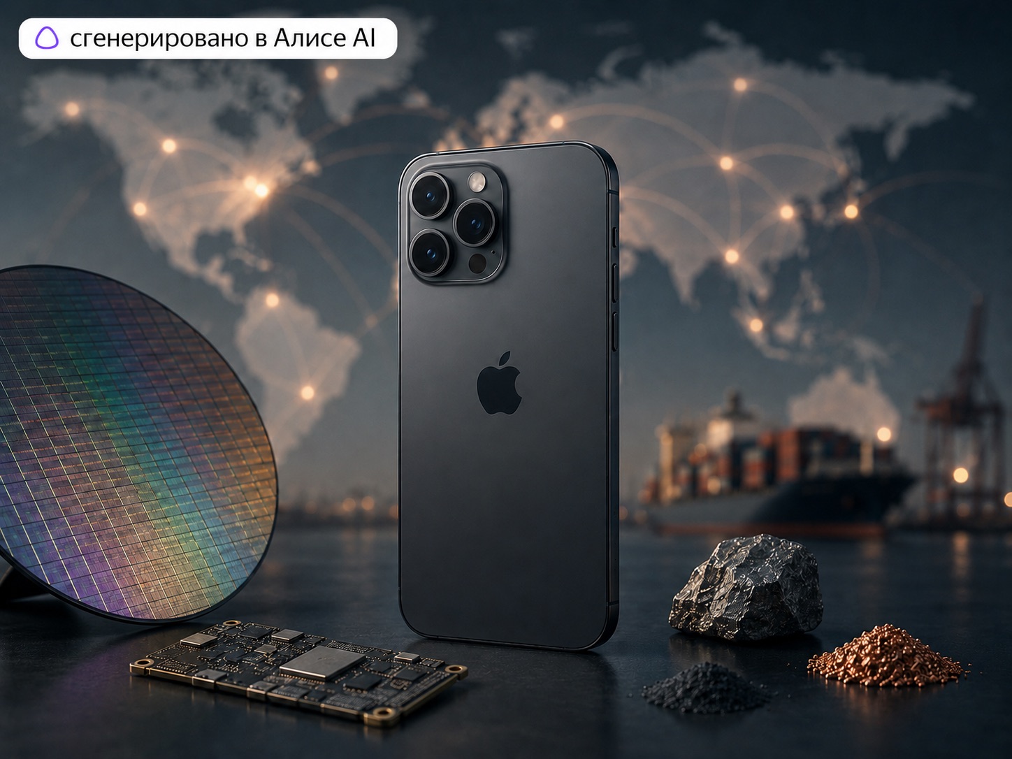 Из каких стран Apple добывает компоненты для iPhone и что будет, если границы закроются