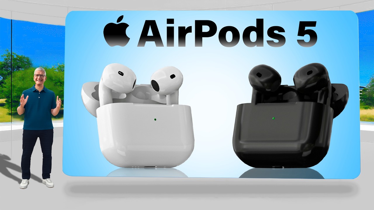 С шумоподавлением и без. AirPods 5 выйдут в двух версиях уже в сентябре