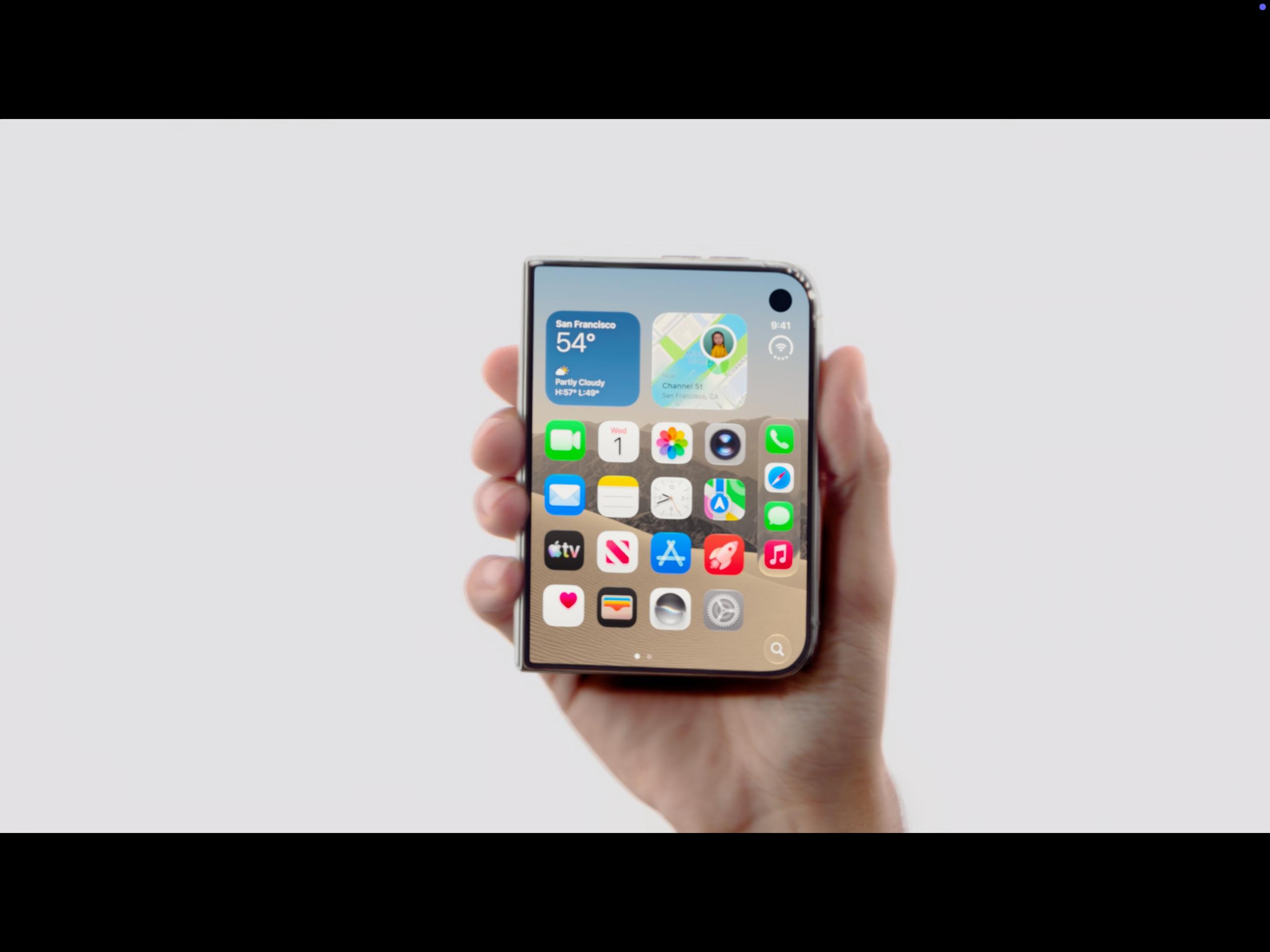 Новая эра! Apple представила складной iPhone Duo
