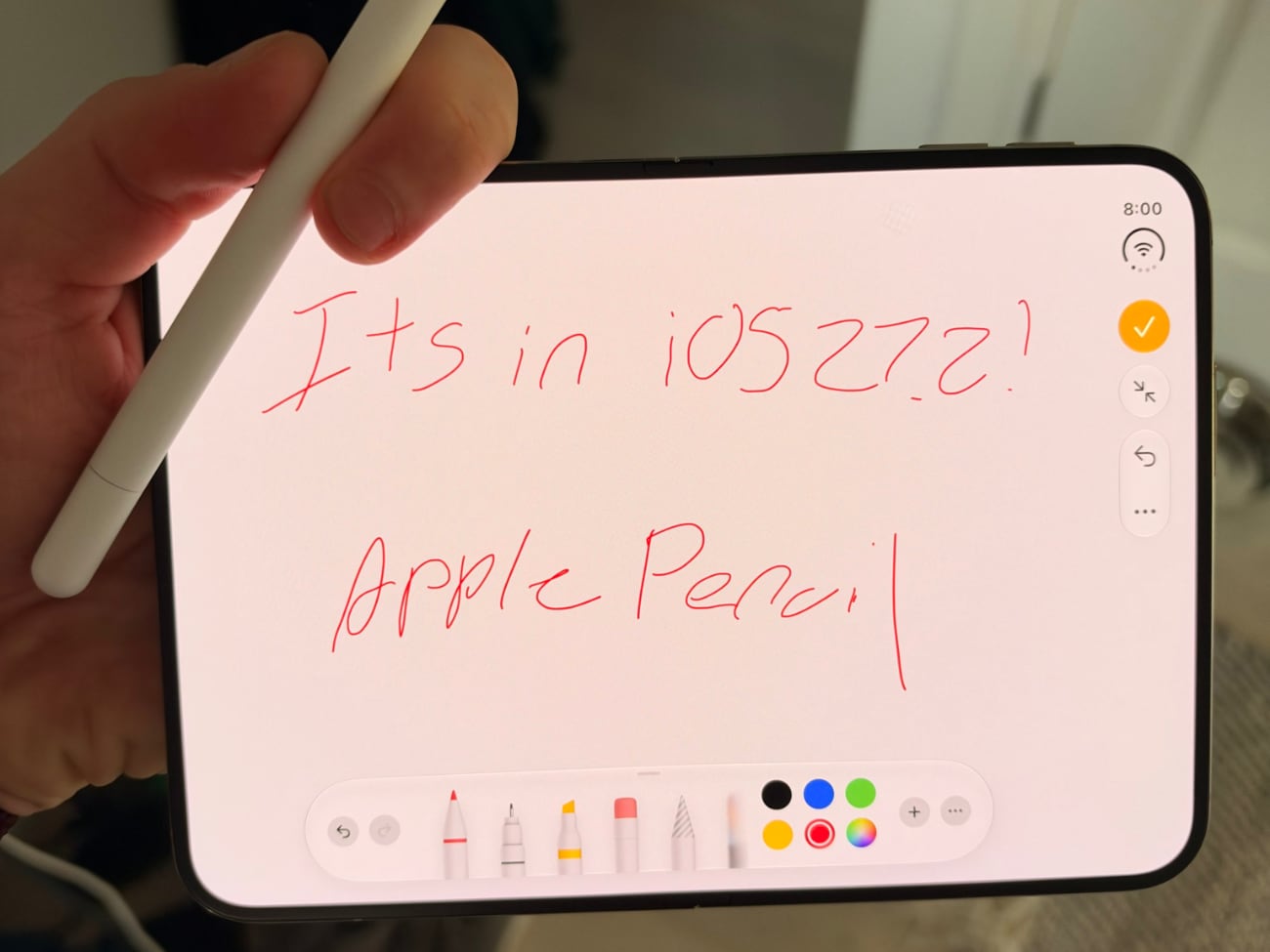 iPhone Duo получит поддержку Apple Pencil в iOS 27.2