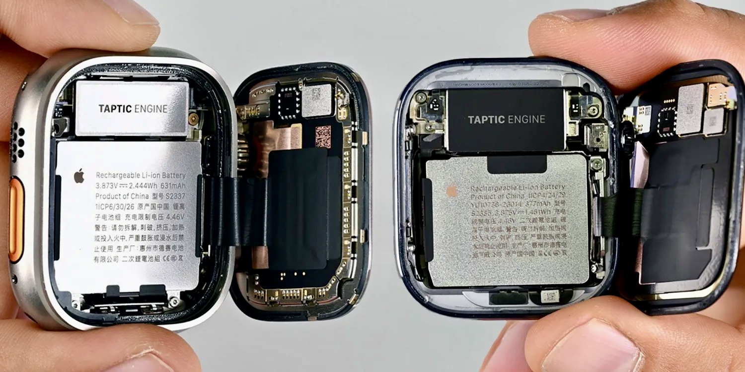 iFixit разобрали Apple Watch Series 12 и Ultra 4. Замена батареи стала проще, есть ли другие изменения