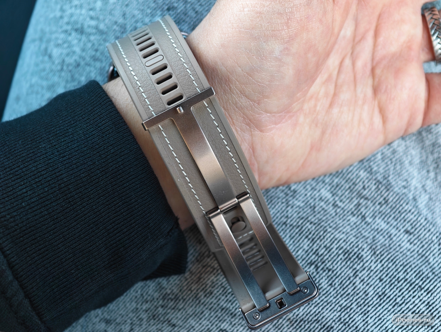 Раскладная застёжка и регулировка ремешка WATCH D3