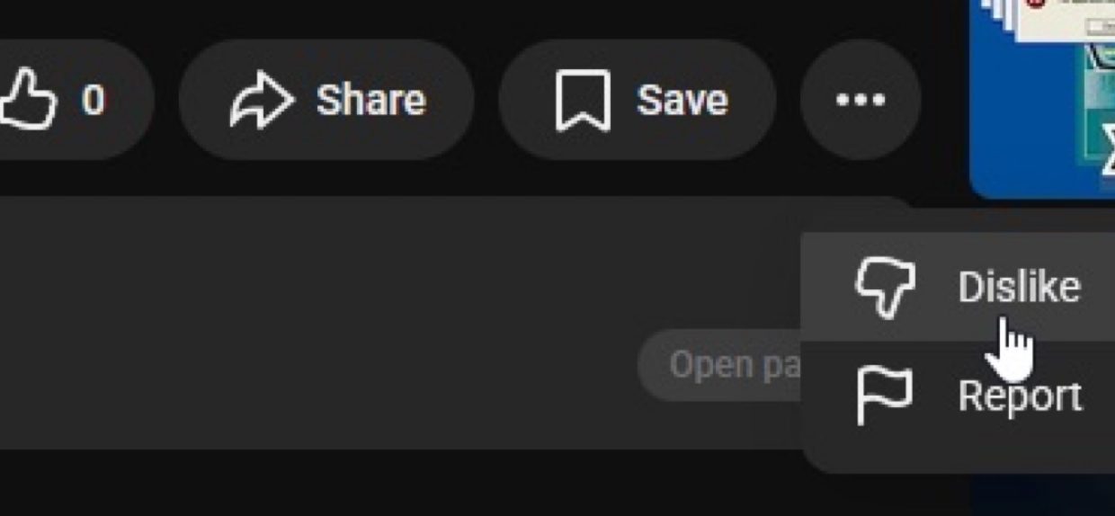 YouTube тестирует новый дизайн, который скрывает кнопку дизлайка