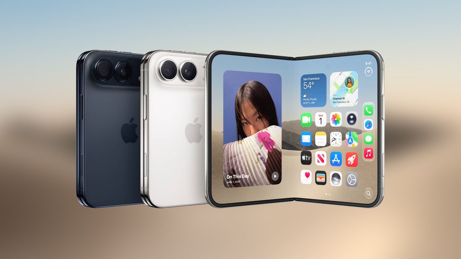 В iPhone Duo можно будет заменить защитный слой экрана, если складка станет слишком заметной